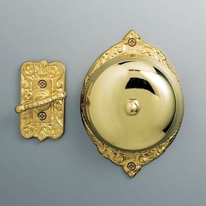 Restoration Hardware RH Twist Doorbell Brass